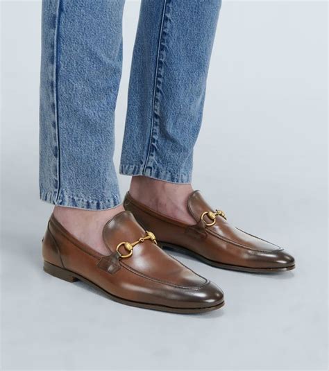 brown gucci loafers street style|men gucci loafers brown style.